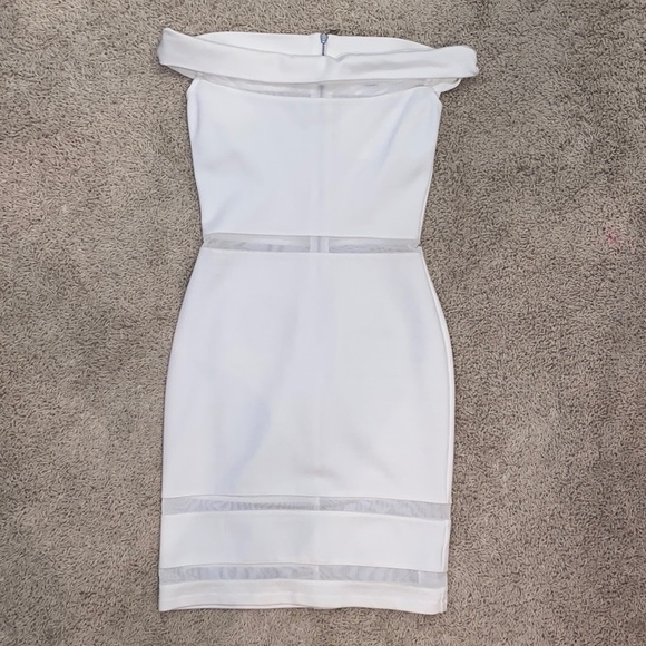 NWT white dress size 4 - Picture 4 of 8